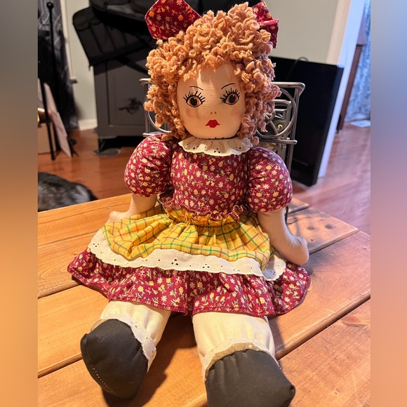 Vintage Calico Critters Cloth 80s Rag Doll America's Children Series  Very RARE - Picture 1 of 6